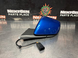 2017 FORD MUSTANG GT LH DRIVER SIDE VIEW MIRROR BLUE OEM #1378