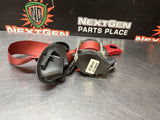 2007 C6 CORVETTE COUPE  DRIVER / PASSENGER SEAT BELTS OEM #1080
