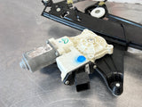 2015 FORD MUSTANG GT LH DRIVER WINDOW MOTOR REGULATOR OEM FR3B-6323201-AT #401