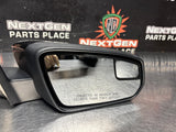 2011 FORD MUSTANG GT RH PASSENGER SIDE VIEW MIRROR BLCK OEM #1357