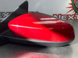 10-14 FORD MUSTANG GT LH DRIVER SIDE VIEW MIRROR RED OEM #387