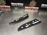 05-13 C6 CORVETTE GRAND SPORT/Z06 DOOR PANEL ARMRESTS LEATHER OEM #1409