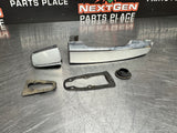 08-09 PONTIAC G8 LR DRIVER SIDE REAR EXTERIOR DOOR HANDLE SILVER OEM #825