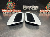 2018-2023 FORD MUSTANG GT LH AND RH HOOD VENTS WHITE OEM #1617