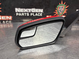 2011 FORD MUSTANG GT LH DRIVER SIDE VIEW MIRROR RED OEM #1348