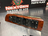 07-13 CHEVY SILVERADO CREW CAB WOOD LH RH RR LR POWER WINDOW SWITCHES OEM #732