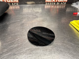 2017 FORD MUSTANG GT FUEL DOOR GAS LID TANK COVER BLACK OEM #1632
