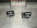 2011 FORD F350 SUN VISOR CLIP SET GREY OEM #765