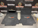 2006 C6 CORVETTE LLOYD FRONT FLOOR MATS BLACK OEM #1407