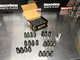 2014 MUSTANG MISHIMOTO ALUMINUM LOCKING LUG NUTS 1/2 x20 23pc BLCK #733