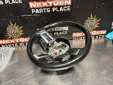 2016 FORD MUSTANG GT STEERING WHEEL W PADDLE SHIFTERS OEM #1505