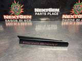 10-13 C6 CORVETTE GRAND SPORT RIGHT FRONT FENDER EMBLEM 20896716 OEM #1409