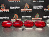 97 - 04 C5 CORVETTE REAR TAIL LIGHTS SET OF 4 OEM #1380