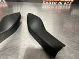 2009 FORD F250 LH RH DRIVER PASSENGER DOOR PANEL MIRROR TRIM COVERS OEM #729