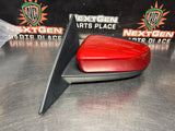 2013 FORD MUSTANG GT LH DRIVER SIDE VIEW MIRROR RUBY RED OEM #1410