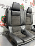 2013 FORD MUSTANG GT CALIFORNIA SPECIAL REAR LEATHER SEATS WITH SUEDE OEM #330
