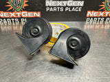 2014 FORD MUSTANG GT FACTORY DUAL HORNS WITH BRACKET OEM #1300