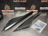 2006 C6 CORVETTE EXTERIOR A PILLAR TRIM with HARDWARE OEM #1407