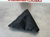 97-04 C5 CORVETTE SUEDE W/ BLUE STITCHING E-BRAKE BOOT AFTERMARKET #252