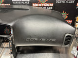 2006 C6 CORVETTE BLACK DASH BOARD WITH HUD OEM #1407