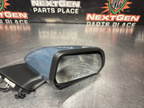 2024 FORD MUSTANG GT RH PASSENGER SIDE VIEW MIRROR VAPOR BLUE METALLIC OEM #1392