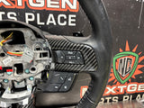 2016 FORD MUSTANG GT STEERING WHEEL W PADDLE SHIFTERS OEM #1630