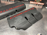 97-98 C5 CORVETTE 5.7L LS1 DUAL FEED ENGINE COVERS OEM #1425