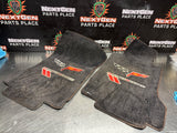 2012 C6 CORVETTE GRAND SPORT LLOYD FRONT FLOOR MATS BLACK  #1409