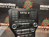 2016 FORD MUSTANG GT RADIO FACE PLATE / CLIMATE CONTROL PANEL OEM  #1408