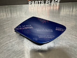 05-13 C6 CORVETTE FUEL GAS DOOR LEMANS BLUE 15872420 OEM #704
