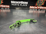 2014 FORD MUSTANG GT LH EXTERIOR DOOR HANDLE GOTTA HAVE IT GREEN OEM #1291