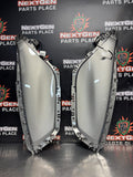 2010-2015 CAMARO SS LH AND RH SIDE DOOR LIGHTED INSERTS GRAY OEM #1450