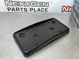 04-07 CADILLAC CTS-V FRONT LICENSE PLATE HOLDER FRONT FILLER ASSEMBLY BLCK #3600