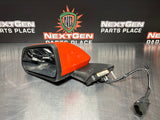 2015 FORD MUSTANG GT LH DRIVER SIDE VIEW MIRROR COMPETITION ORANGE OEM #749