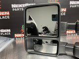 2016 FORD F350 SUPER DUTY FRONT LH DRIVER SIDE VIEW MIRROR OEM #589