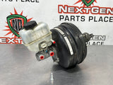 2013 FORD MUSTANG GT BRAKE BOOSTER WITH BRAKE MASTER OEM #405