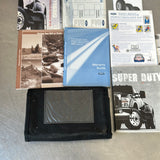 2009 FORD F250 F350 SUPERDUTY OWNERS MANUAL BOOKS OEM #232