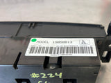 2008 C6 CORVETTE CLIMATE CONTROLS 15858813 OEM #224