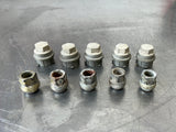 97-04 C5 CORVETTE OEM 19MM LUG NUTS SET ONE SIDE WITH COVERS #3455