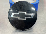 16-22 CAMARO BLACK WHEEL CENTER CAP OEM #3418