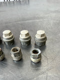 97-04 C5 CORVETTE OEM 19MM LUG NUTS SET ONE SIDE WITH COVERS #3455