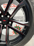 15 CAMARO 1LE/ZL1 REAR WHEEL 20x11 w/ GOODYEAR EAGLE F1 TIRE (305/35/zr20) #3451
