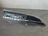 2011 FORD F250 DIESEL RH PASSENGER SIDE FENDER EMBLEM BC34-25000A72-B OEM #201