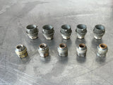 97-04 C5 CORVETTE OEM 19MM LUG NUTS SET ONE SIDE WITH COVERS #3455