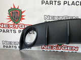 2010 CAMARO SS REAR LOWER BUMPER COVER BLACK 92194310 OEM #245