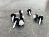 2008 C6 CORVETTE DOOR PANEL CLIPS ONE SIDE OEM #224