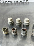 97-04 C5 CORVETTE OEM 19MM LUG NUTS SET ONE SIDE WITH COVERS #3455