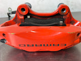 2020 CAMARO LT1 FRONT RIGHT ORANGE BREMBO BRAKE CALIPER 84251012 OEM #202
