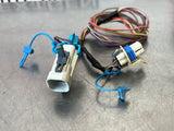 2004 C5 CORVETTE LH FRONT AND REAR O2 SENSOR PIGTAILS OEM #3400