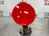 10-14 FORD MUSTANG GT FUEL DOOR GAS LID TANK COVER RED OEM #251
